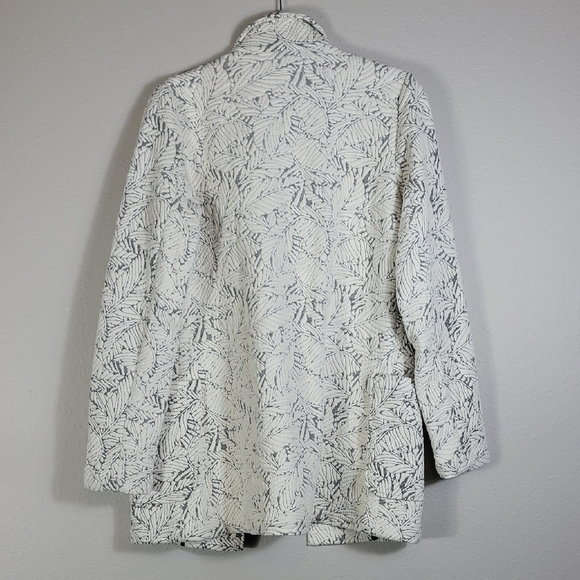 Catherine Malandrino Textured Knit Blazer Size XS Open Pockets Quiet Luxury - Picture 9 of 14